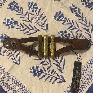 Leather Bracelet - NWT